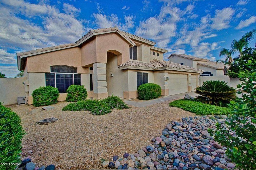 Front of Home with Beautiful Yard