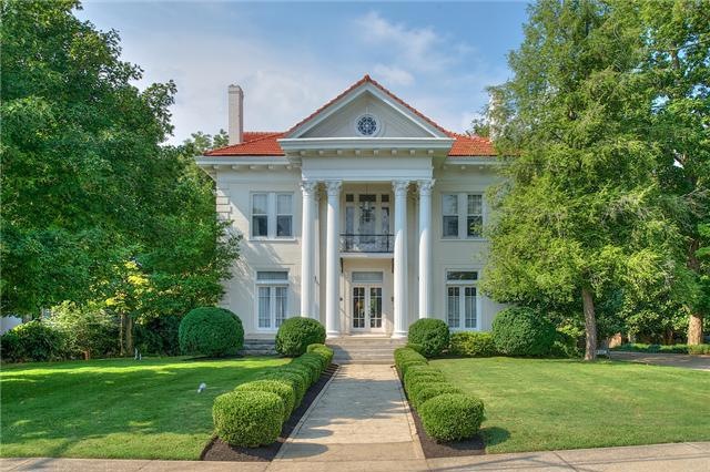 3728 West End Avenue a gorgeous Neoclassic residence in the main artery of Nashville. A must see!