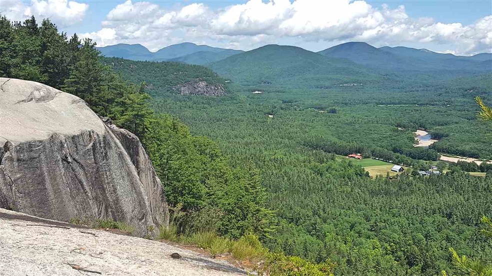 This is the view from the top of cathedral ledge, 