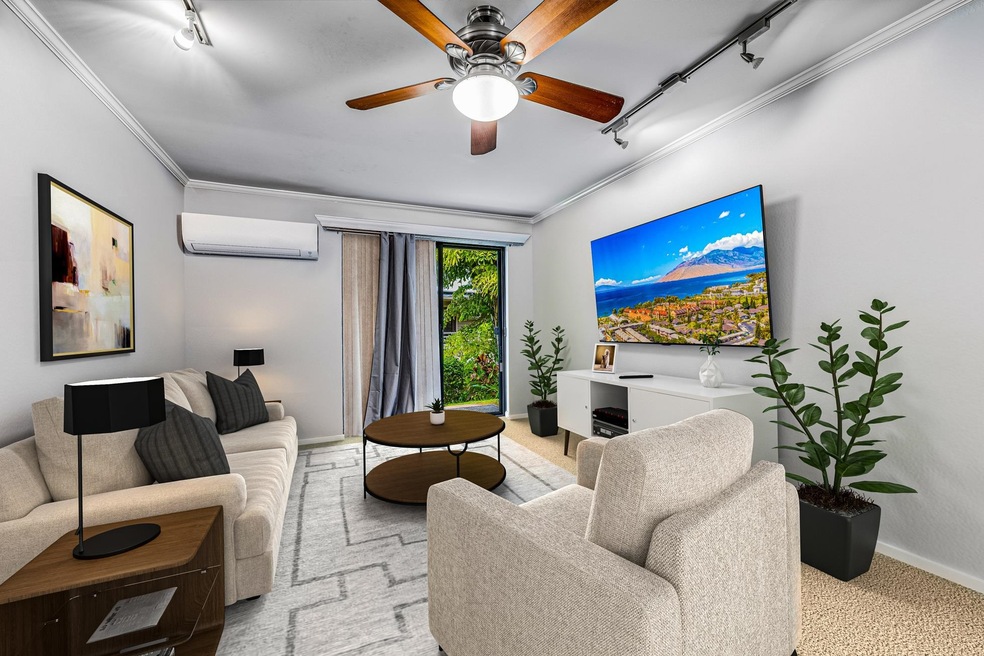 Virtually Staged Living Room