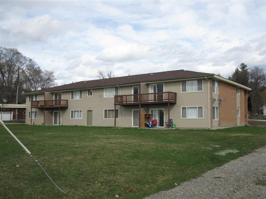 Rear of subject with yard