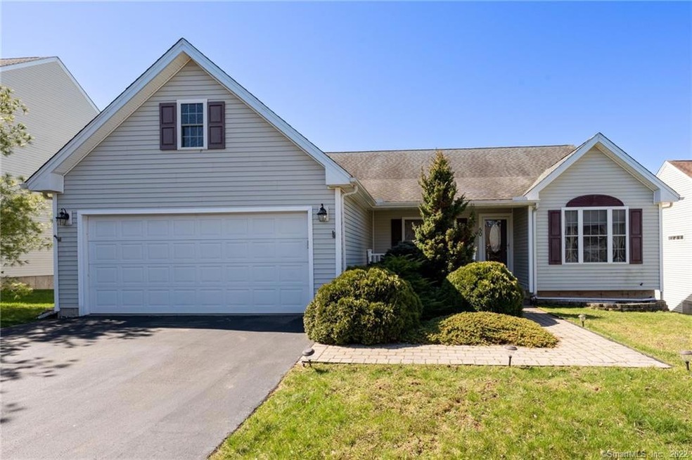Rarely available newer ranch home in established s