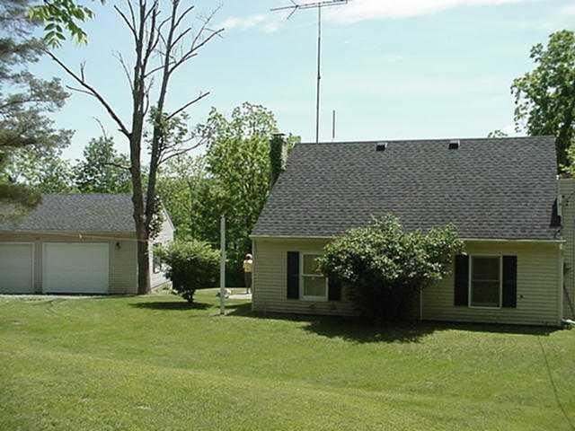 Exterior Front. 4920 Morrow Hill Road is tucked aw