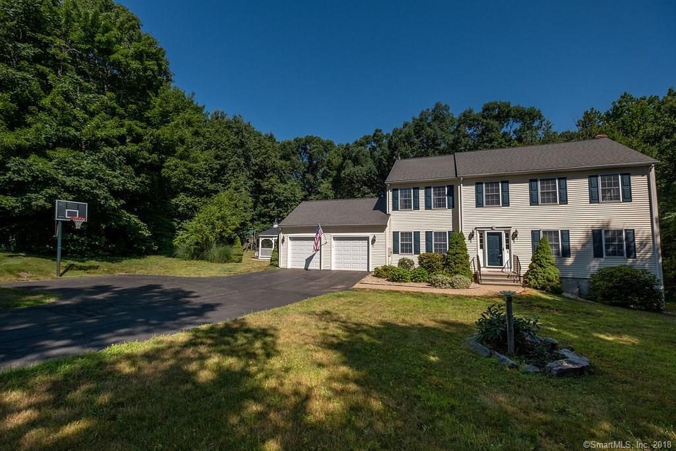 2,744 SF, 4 bed, 2 1/2 bath Colonial set back on 1