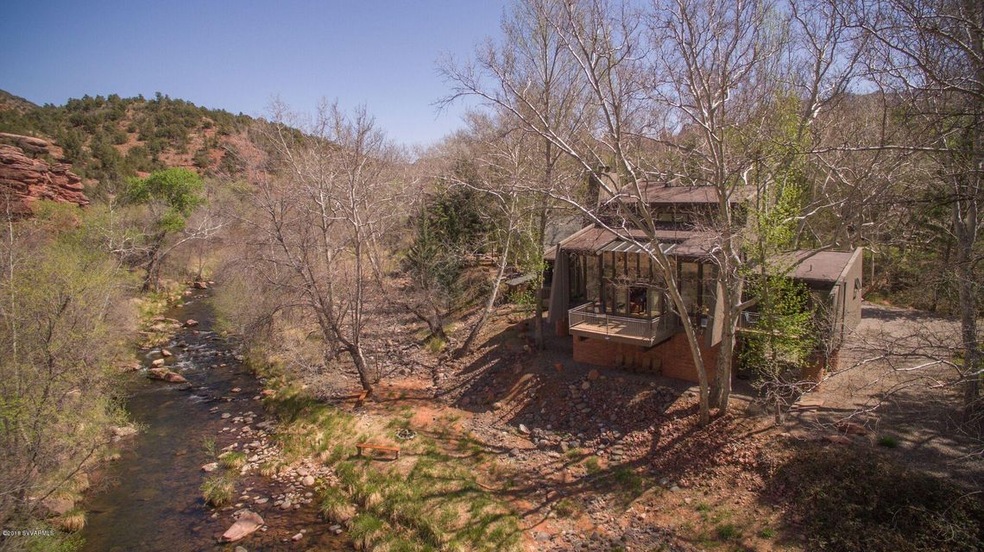 An Island in the Red Rocks