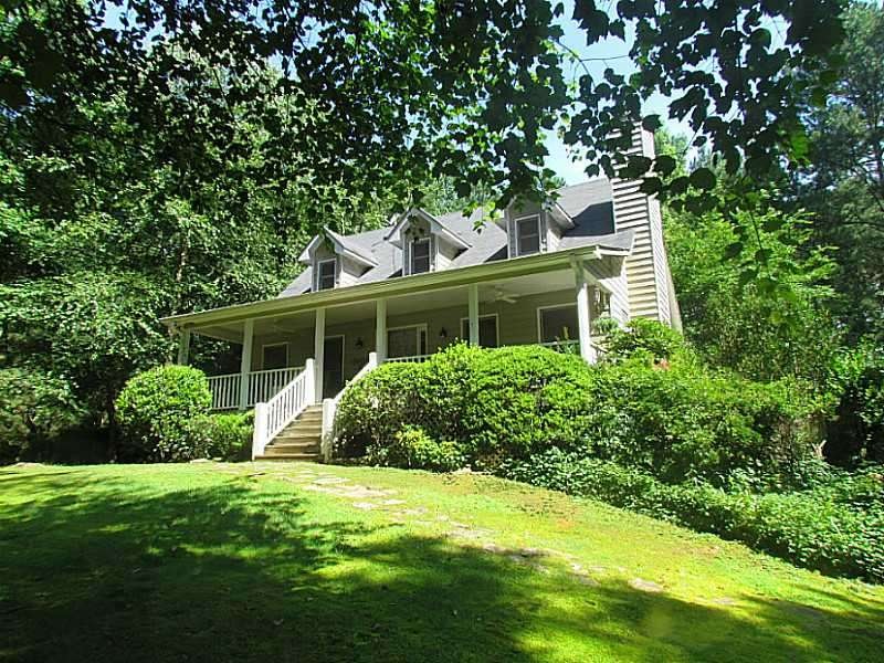 Exterior Front. As you approach the house from the