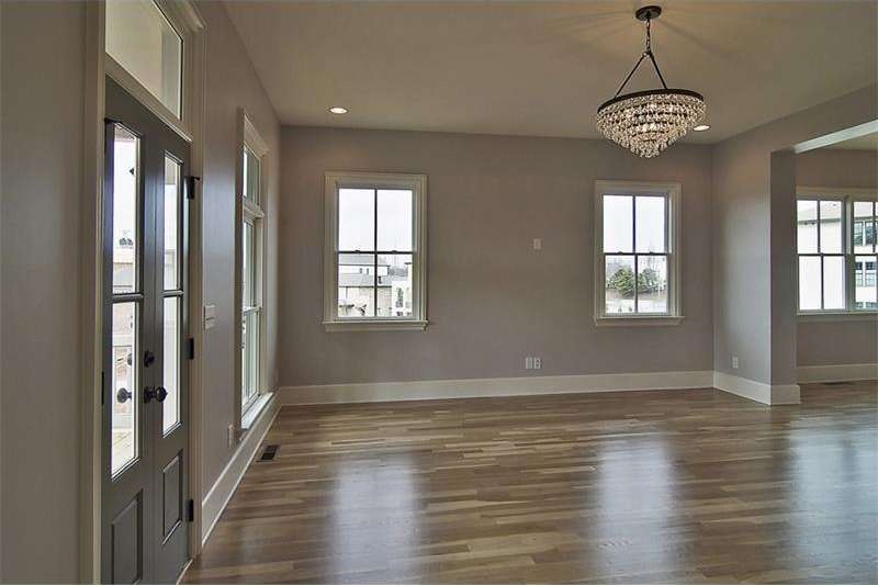 Interior finishes representative of Hedgewood Home