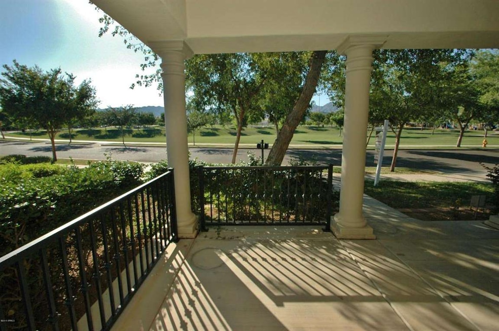 Front Porch looking across park