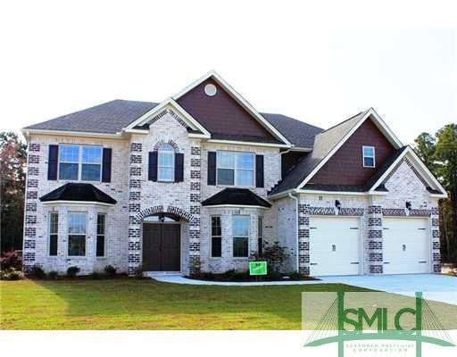 Exterior Front. Same Plan Built on Different Lot