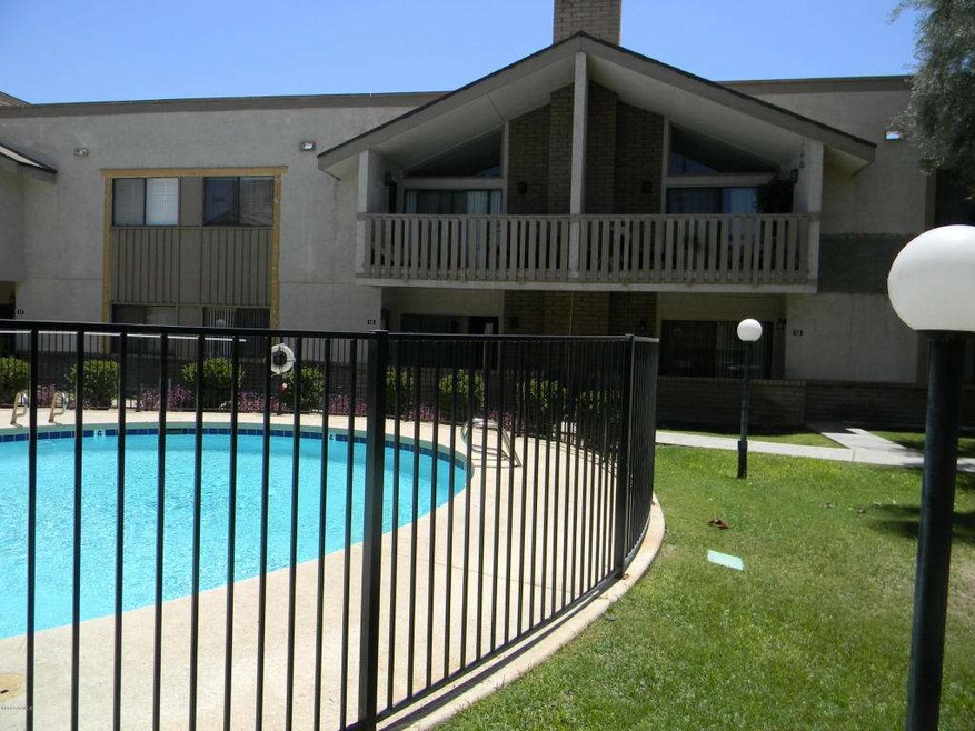 Courtyard and pool area