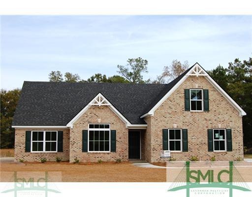 Exterior Front. Full brick home on .65 ac. lot. On