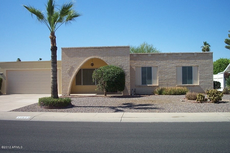 FRONT OF HOME AT 10022 W. BURNS DR.