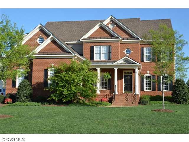 Exterior Front - Brick Front Home with Extensive L