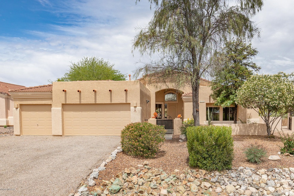 Front of House w/3 Car Garage