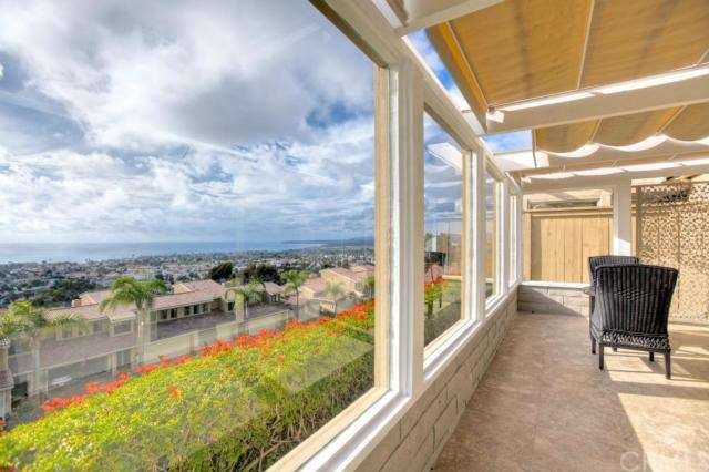 Patio facing Dana Point