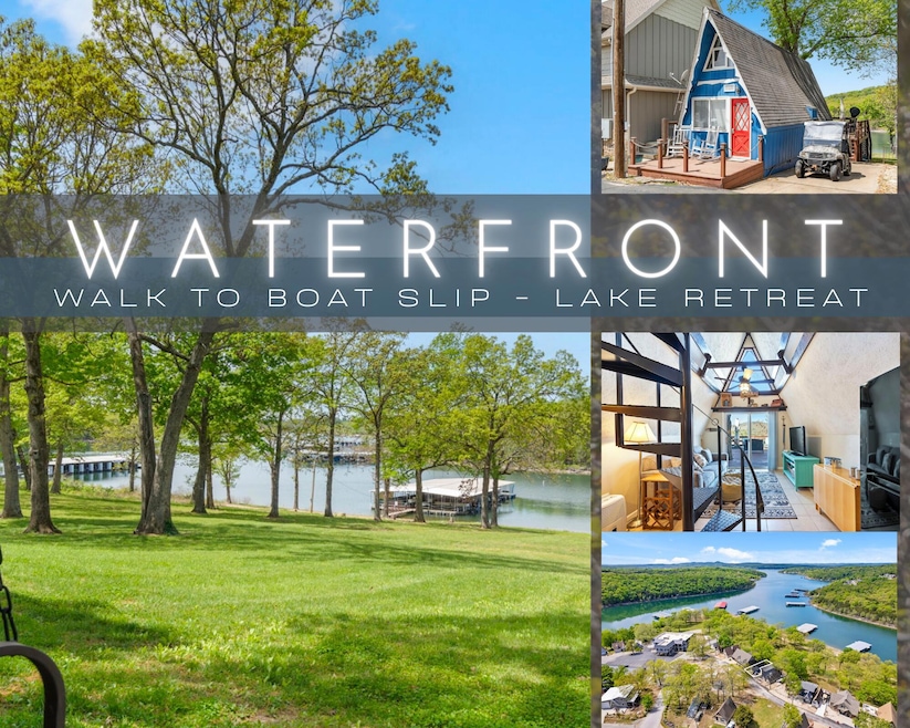 Table Rock Lakefront Home Boat Slip