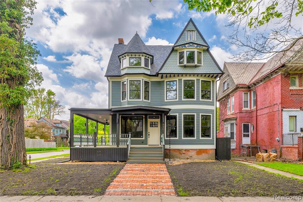 Upper level condominium in Victorian renovation