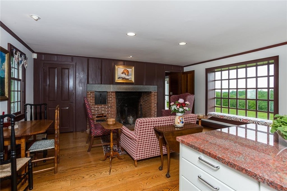 Keeping room off the open kitchen. Note the views 
