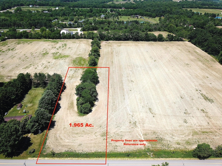 Woodline 2 ac. Dean Road lot line aerial