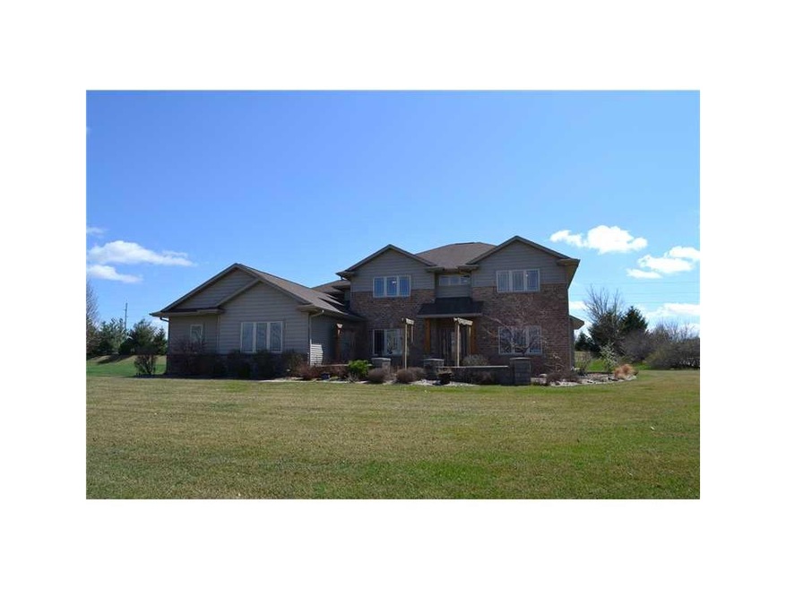 Front Exterior. Extensive landscaping