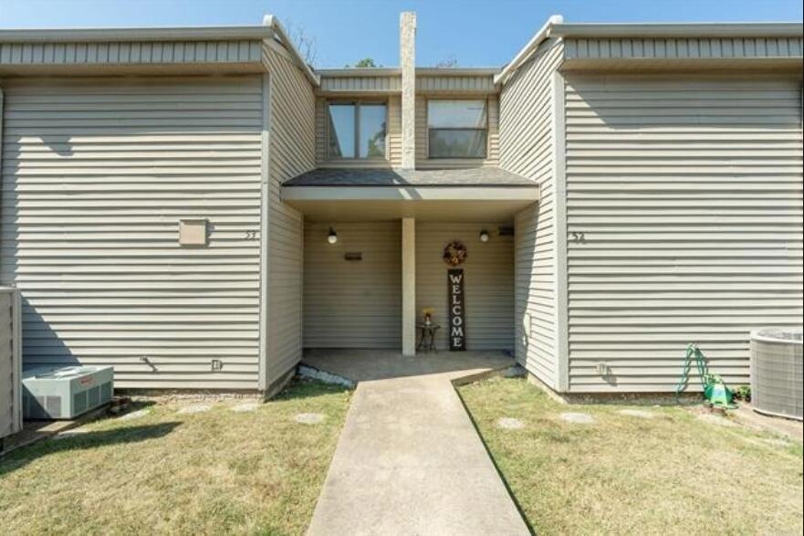 Front of condo