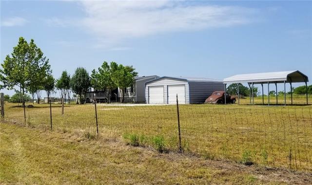 Property with Fenced 2.5 Acres Metal Garage on Con