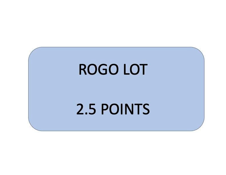 ROGO 2.5 pts