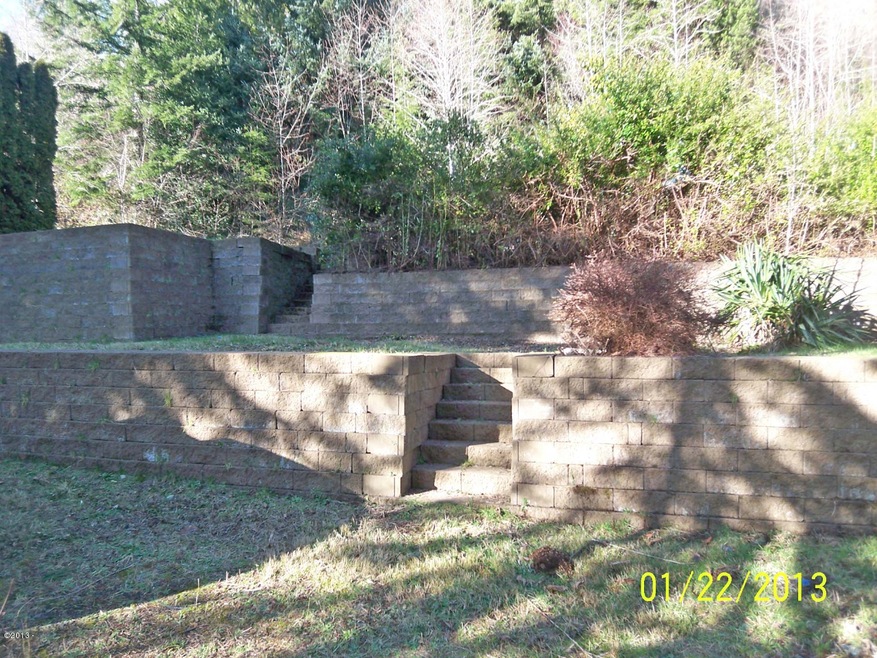 Terraced vacant lot