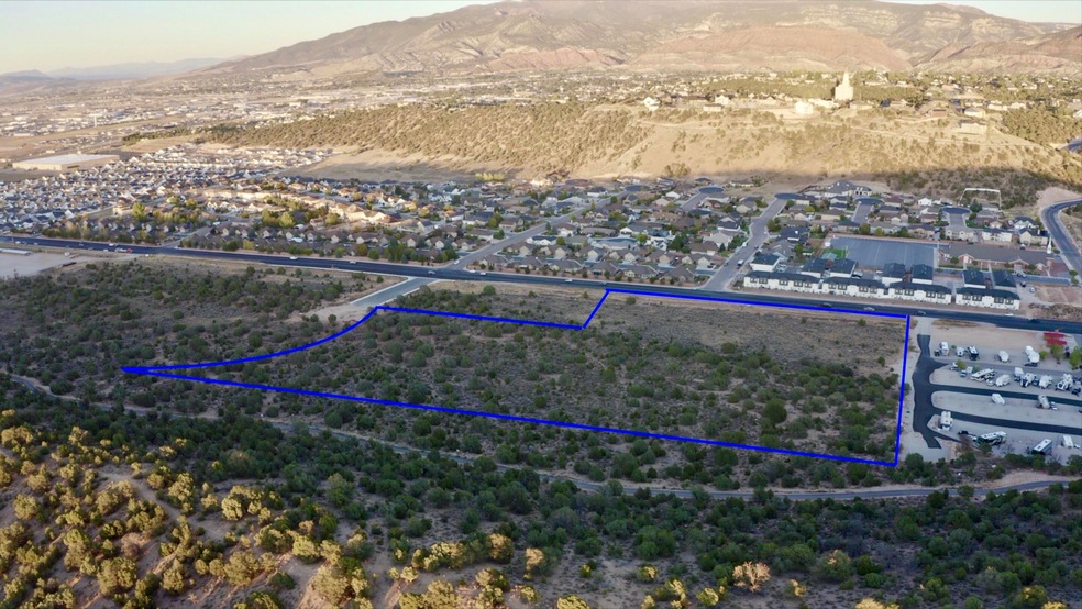 Property Lines Looking Northeast