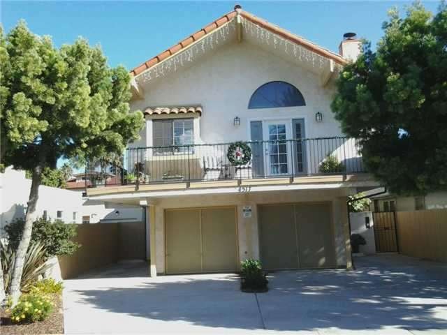 Very quiet, gated, 6-plex on wide block of Utah St