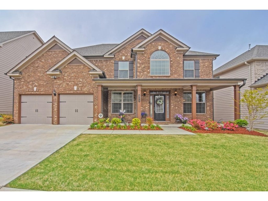 Stunning home with brick front, level drive and a 
