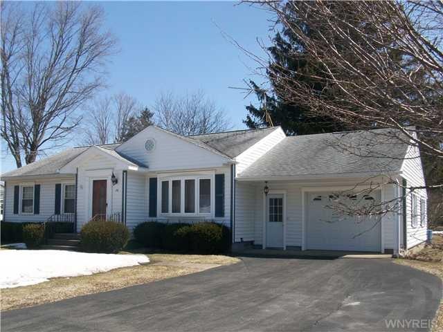 Exterior Front. Front view of home which has vinyl