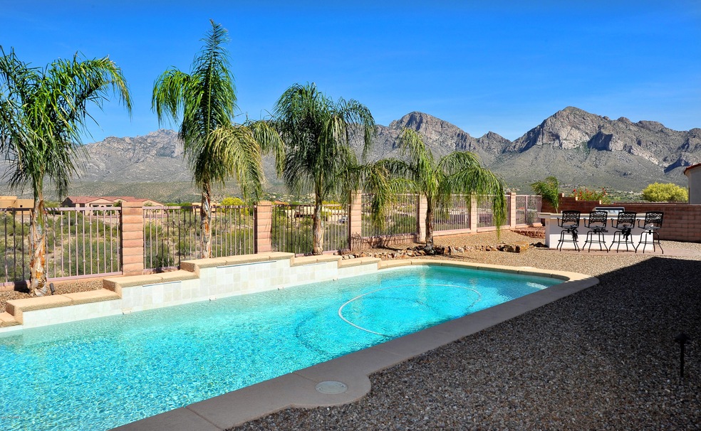 Pool mountain view