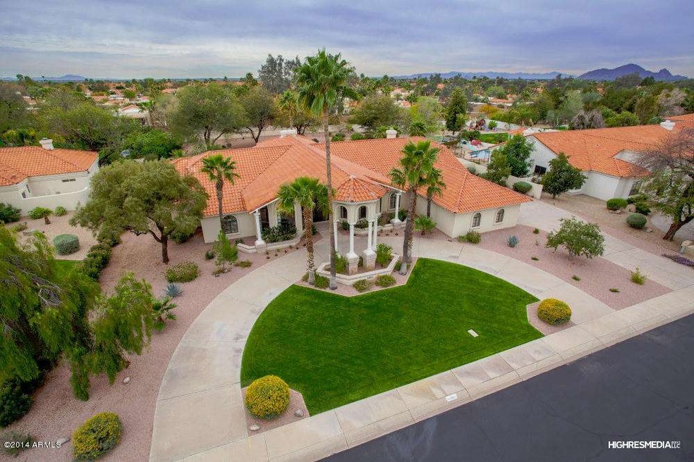 Overhead View of Front