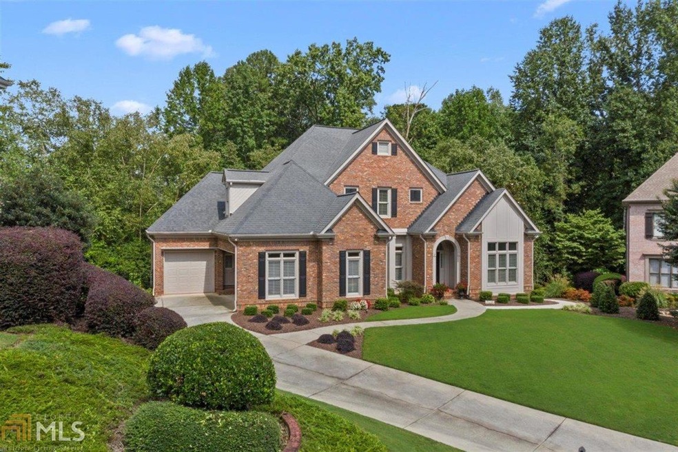 4-sided brick executive home located in a quiet cu