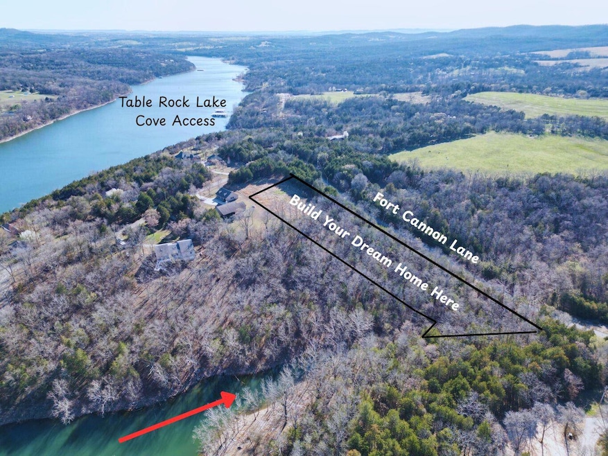 Fort Cannon Table Rock Lake Cove Access