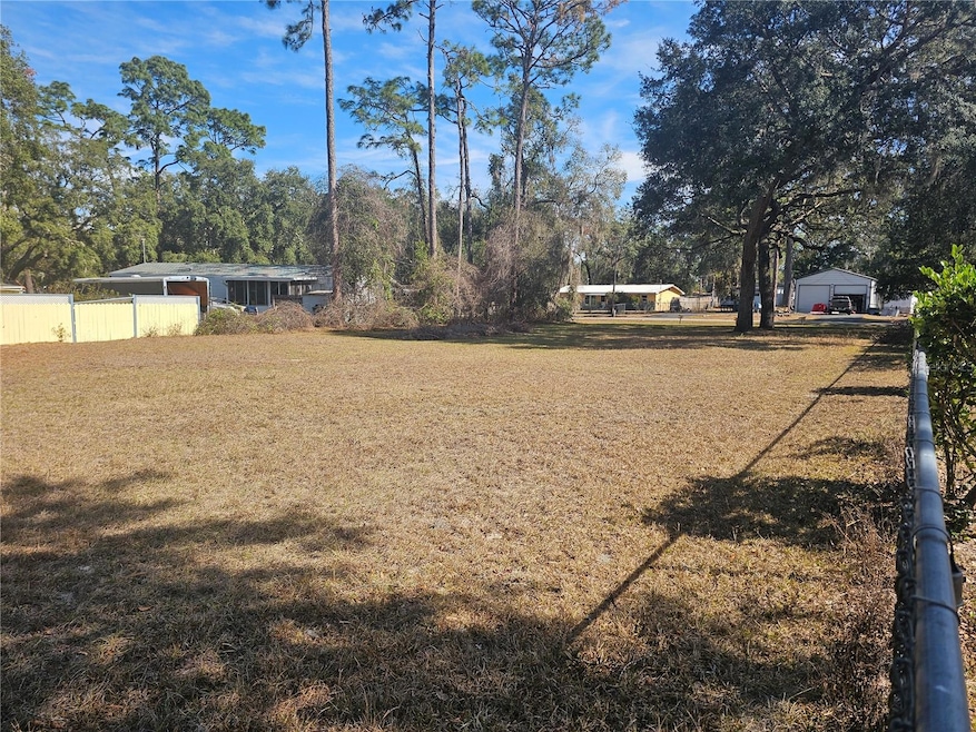 front of property