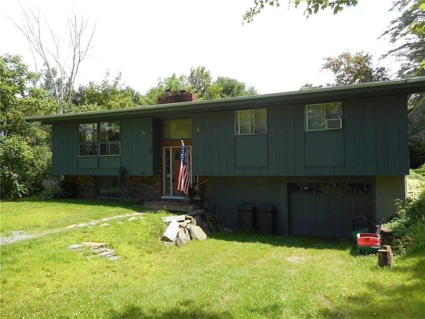 Front of home.