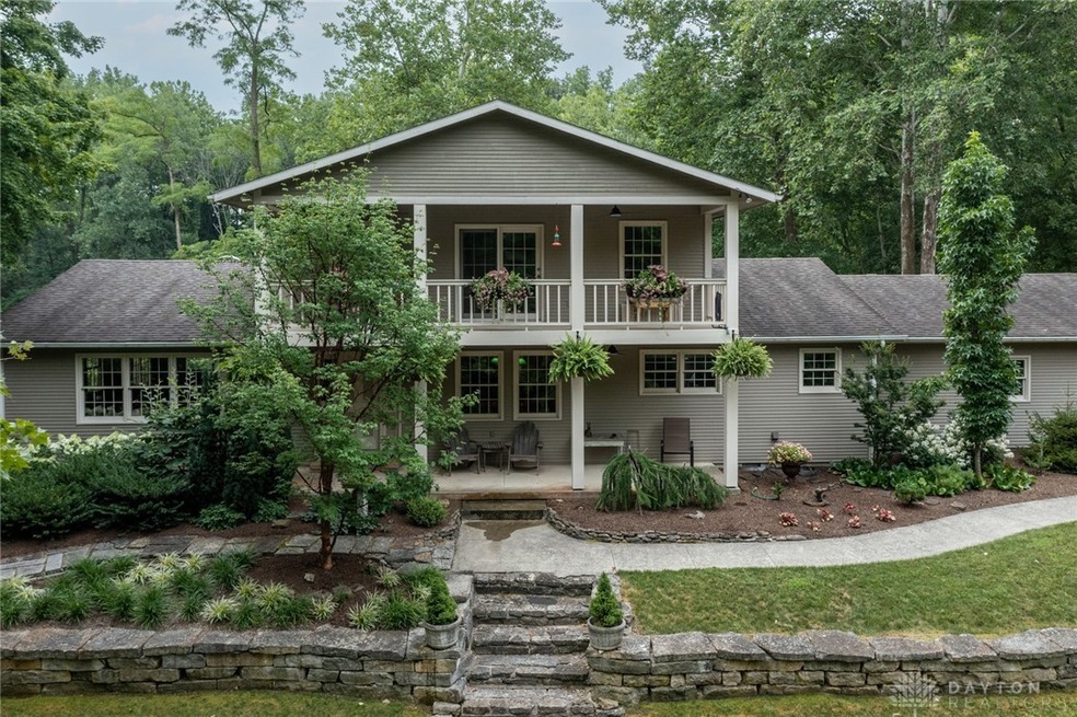 Front view of house