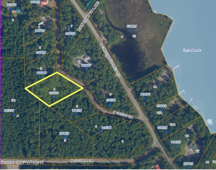 Aerial of Lot