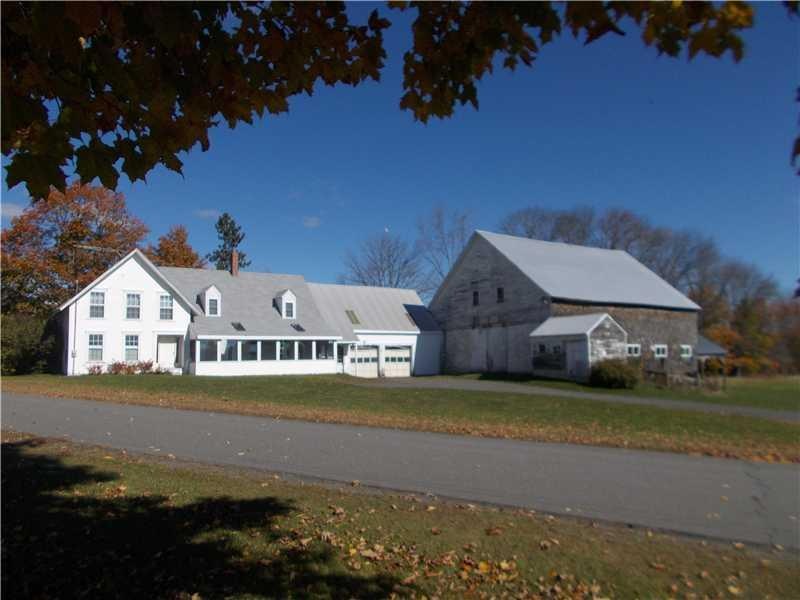 Exterior Front. Front view of farm...