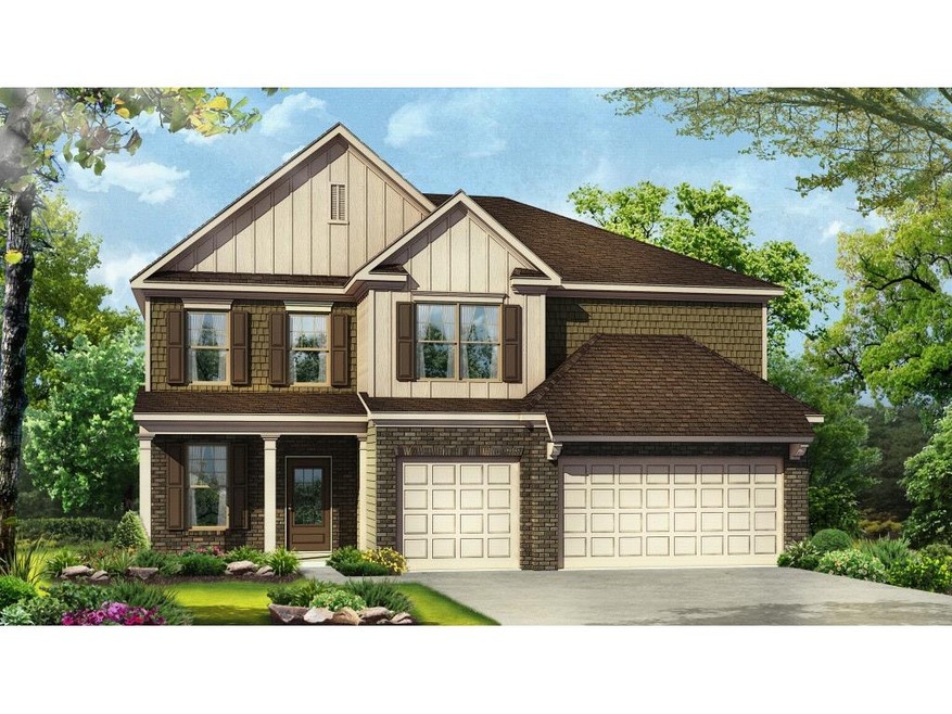 Color Rendering of Plan and Elevation