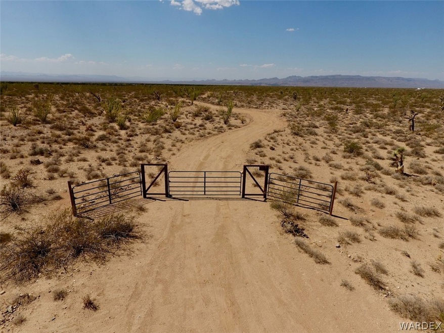One of two gates for entering property.