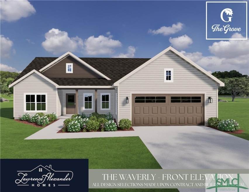 WAVERLY PLAN BY LAWRENCE ALEXANDER HOMES.