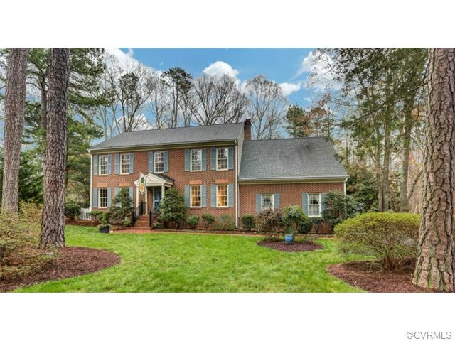 A stately 2-sided brick home with award winning cu