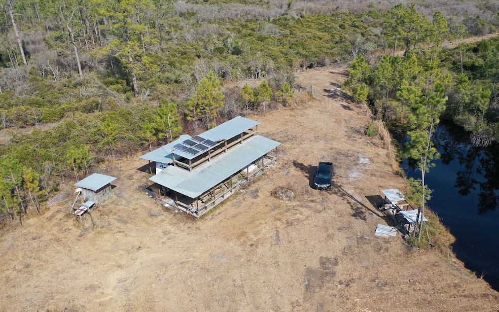 camp site with gated entrance
