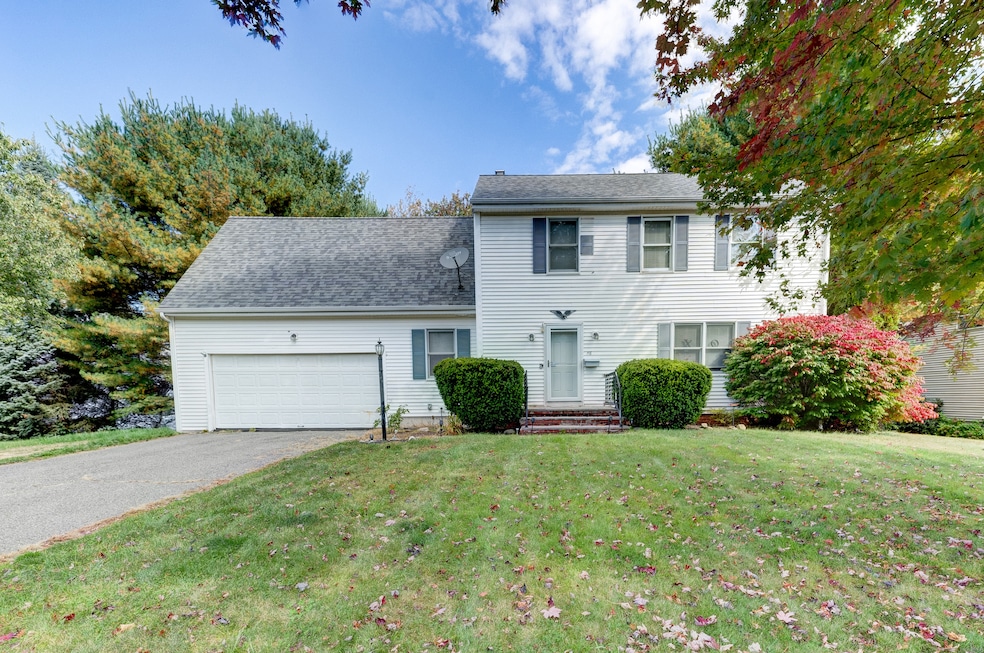 Exterior Front with attached 2 car garage