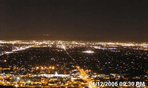 VIEW TO THE SOUTHWEST EVENING
