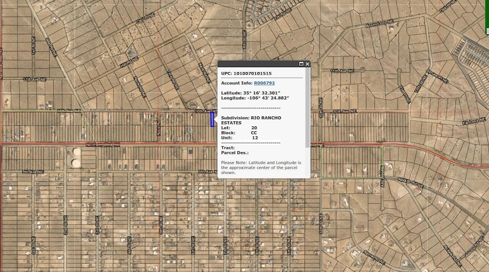 0 Block Cc Lot 20 Unit 12 unit 1095597, Rio Rancho, NM 87144 - photo 1