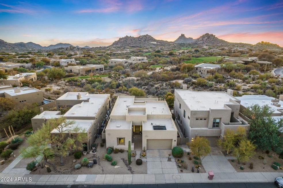 Pinnacle Peak Views on Troon Golf Cours